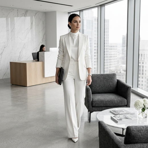 monochrome office style