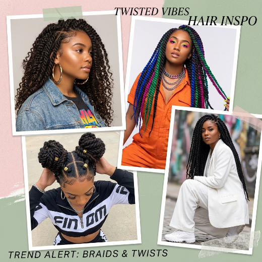 twisted hairstyles