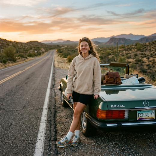 sporty road trip