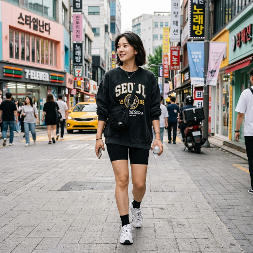 sporty streetwear outfit