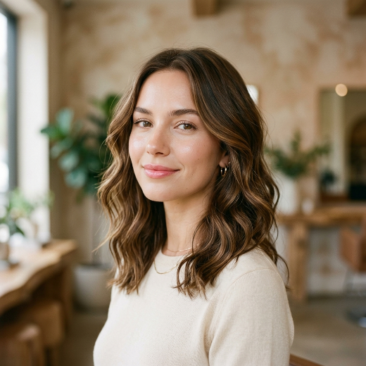 wavy haircut