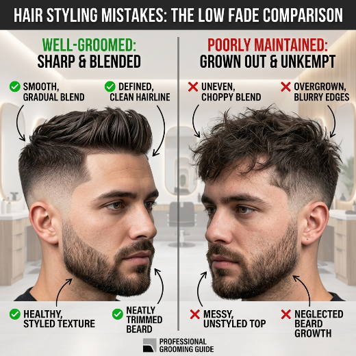 Hair styling mistakes