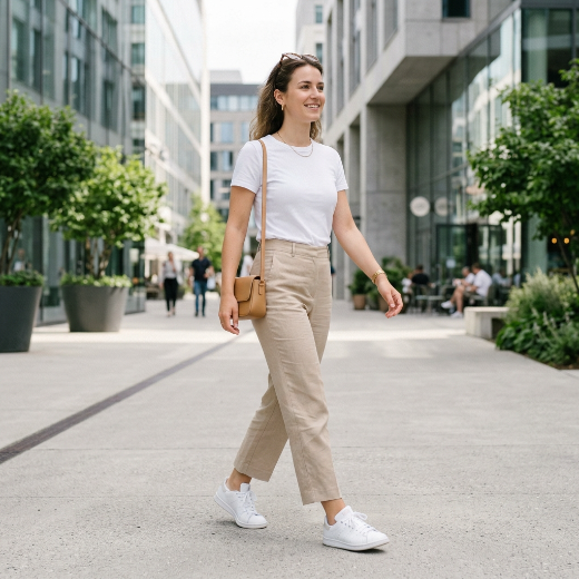 Simple everyday chic outfit