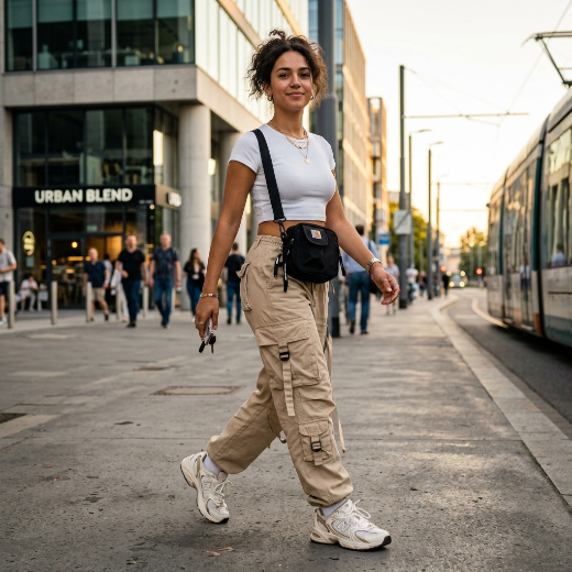 cargo pants streetwear look