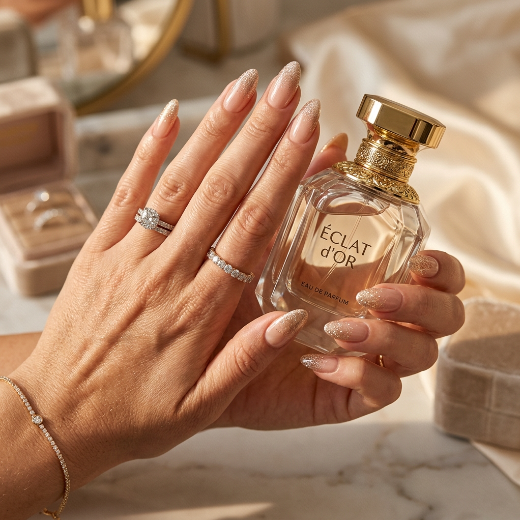 champagne glitter