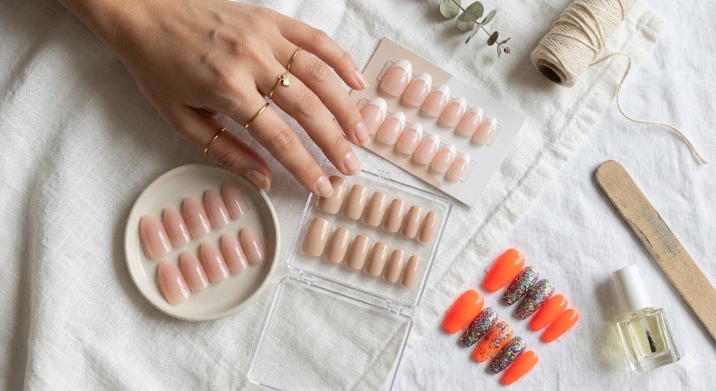 how to make press on nails look real