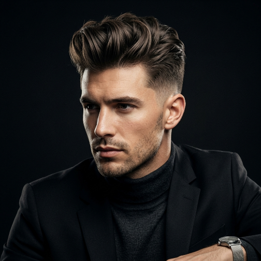 pompadour hairstyle