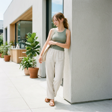 ribbed tank top