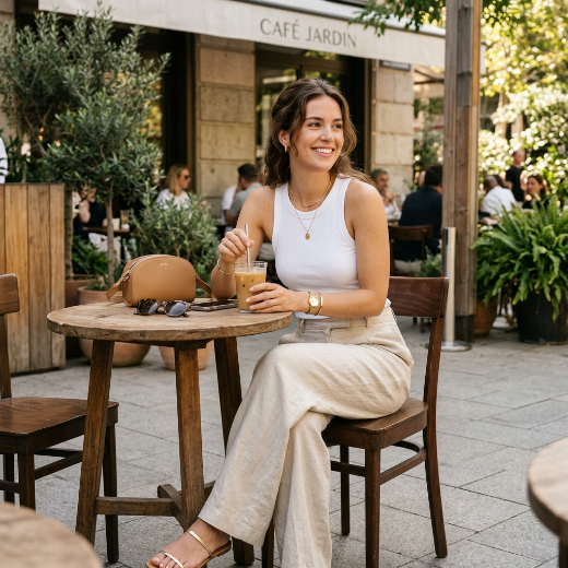 summer minimalist outfit