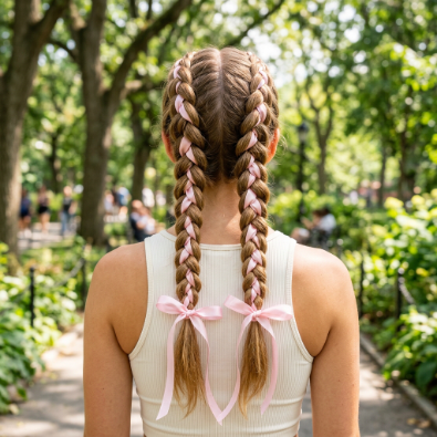 Double Dutch with ribbons