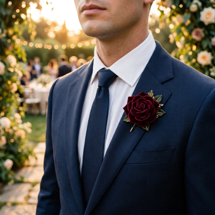Floral Lapel Brooch