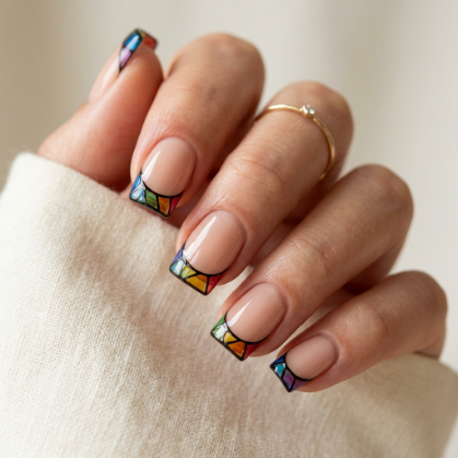 French Glass Tips