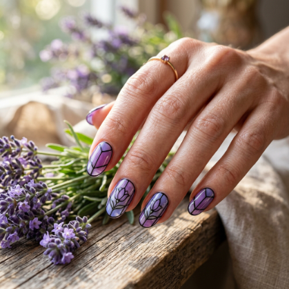 Lavender Dream Nails