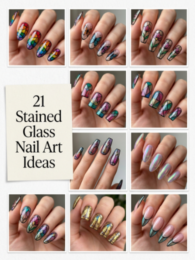 21 Stained Glass Nail Art Ideas You’ll Love in 2026