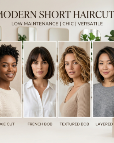 low maintenance short haircuts