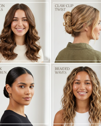heatless hairstyles