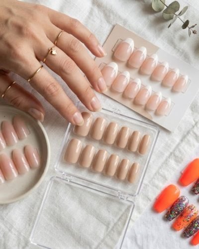 how to make press on nails look real