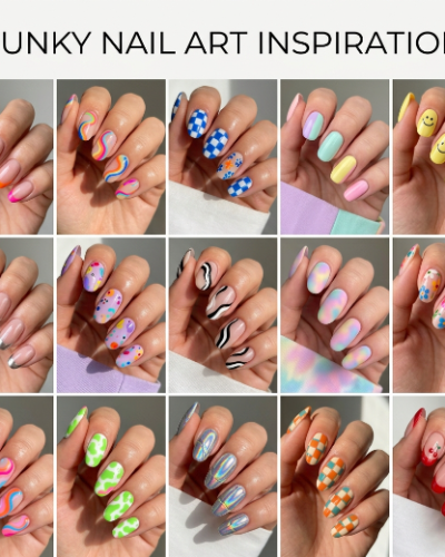 simple funky nails